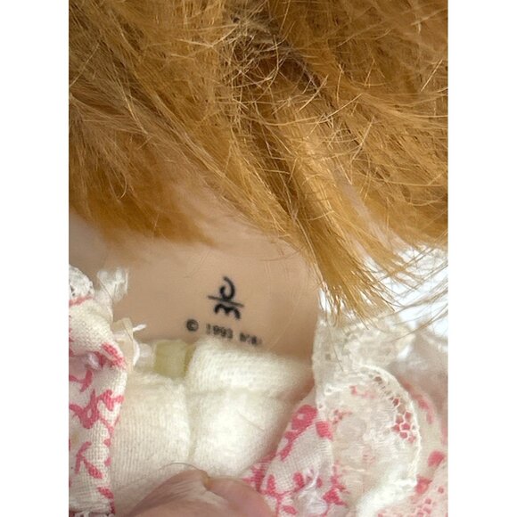 Fayzah Spanos Baby Doll Megan With Red Hair & Pink Floral Outfit - Picture 3 of 6